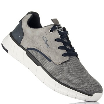 Sneakersy męskie 13635-42 grey szare r. 44