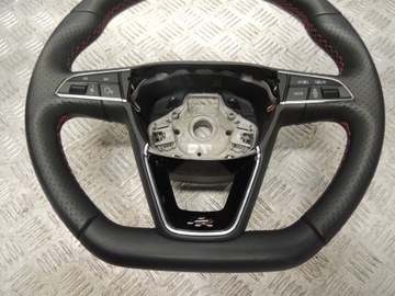 LEON III LIFT FR MULTI DSG РУЛЕВОЕ КОЛЕСО КОЖАНЫЕ НАКЛАДКИ