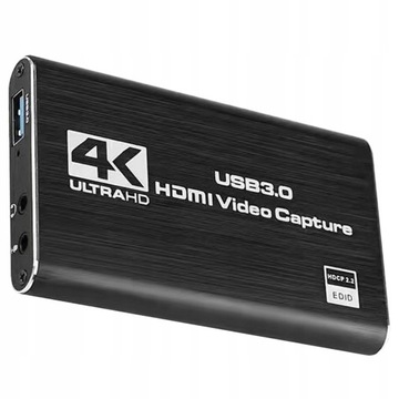 ВИДЕОРЕГИСТРАТОР С HDMI НА USB 3.0 GRABBER ПК 4K