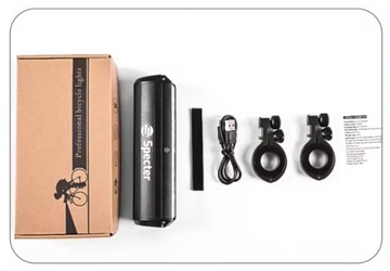 Переднее освещение велосипедного фонаря Spectre EOS620, 1400 лм, 6 светодиодов, USB-фонарик!