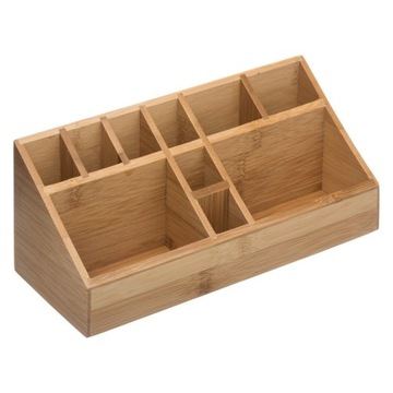 ORGANIZER NA KOSMETYKI PUDEŁKO BAMBUS 100% 23x10 OUTLET