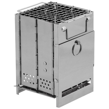 TURYSTYCZNY PIEC RAKIETOWY Z RUSZTEM MINI 21x14x14