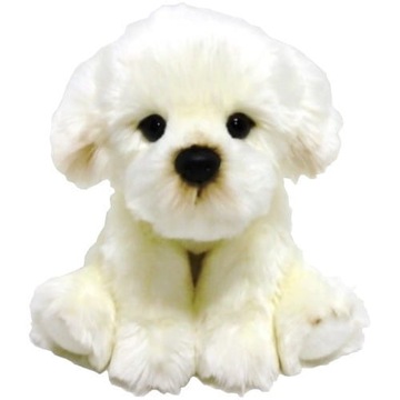 PLUSZ pies, 27 cm, Bichon, biały smily Play 0 +