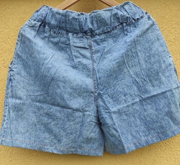 Spodenki jeans szorty bawełniane r36