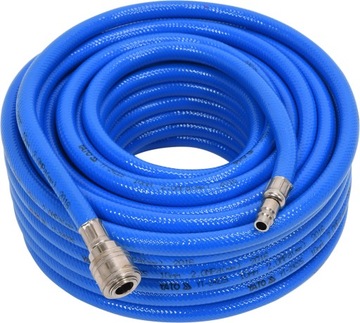 Wąż pneumatyczny PVC z szybkozłączem 10mm x 2