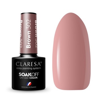 CLARESA BROWN HYBRID ПОЛИРОВКА КОРИЧНЕВАЯ 302 5мл