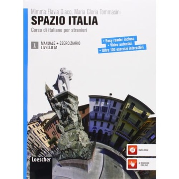 Spazio italia 1 podręcznik + ćwiczenia + DVD