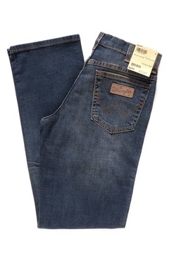 WRANGLER TEXAS MĘSKIE SPODNIE JEANSOWE STRETCH VINTAGE W12183947 W35 L30