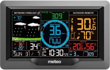 МЕТЕОСТАНЦИЯ ПОГОДА ВЕТЕРМЕТР WIFI DCF