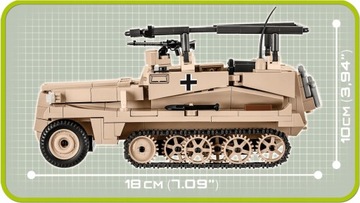COBI 2526 БЛОКИ НЕМЕЦКОГО ТРАНСПОРТЕРА SD.KFZ GRYF