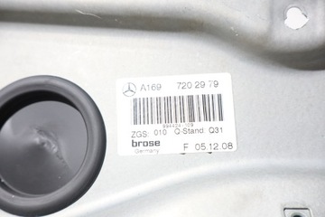 MECHANIZMUS SKEL LEVÝ PŘEDNÍ MERCEDES B TŘÍDA W245