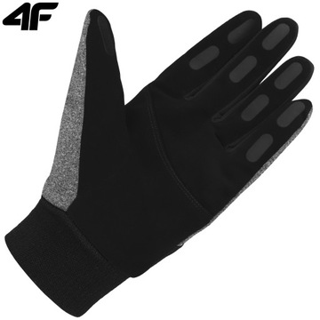 МУЖСКИЕ И ЖЕНСКИЕ ЗИМНИЕ ПЕРЧАТКИ ДЛЯ СМАРТФОНА 4F SOFTSHELL M
