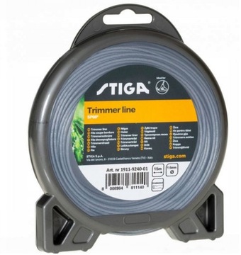 Żyłka STIGA KARBOWANA SP66 1,6mm 15m ORYG