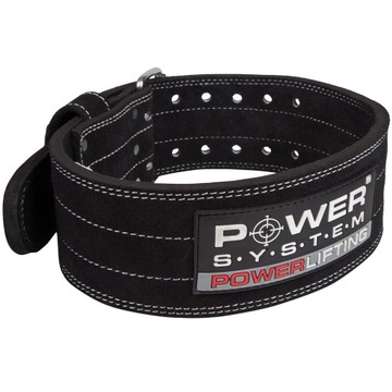 POWER SYSTEM PAS SKÓRZANY POWERLIFTING TRÓJBÓJ XL