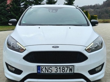 Ford Focus III Sedan Facelifting 1.5 EcoBoost 150KM 2017 Ford Focus 1.5 Benzyna 150 KM, ST-LINE, Niski przebieg,Polecam 1.5 Benzyna, zdjęcie 9