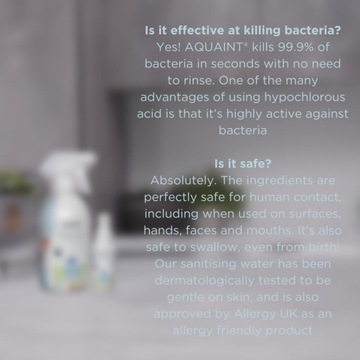 VITAL BABY ДЕЗИНФИЦИРУЮЩАЯ ВОДА ДЛЯ ДЕТЕЙ БЕЗ АЛКОГОЛЯ 500МЛ