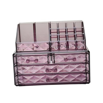 Настольные органайзеры с выдвижными ящиками.Полка для хранения косметики.