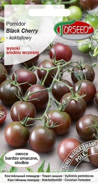 Pomidor czereśniowy Black Cherry 0,1g wysoki nasiona Torseed