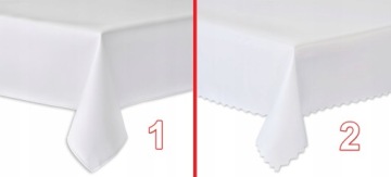 Скатерть устойчивая к пятнам 100X240 RAIN WHITE ЭКРУ MAT