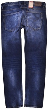 TOM TAILOR spodnie LOW blue jeans SLIM AEDAN _ W33 L32