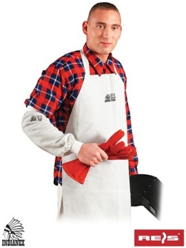 FARTUCH SPAWALNICZY SKÓRZANY OCHRONA DLA SPAWACZA