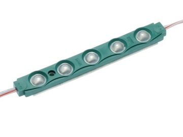 MODUŁ LED 24V SMD 2835 2W Zielony IP65 Panel Taśma
