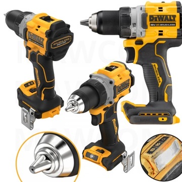 DeWALT DCD800N WIERTARKO WKRĘTARKA 18V XR 90Nm akumulatorowa samo body led