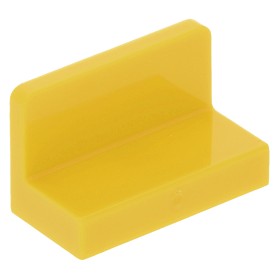 Lego 4865b 6146219 panel 1x2x1 żółty 1szt P114a