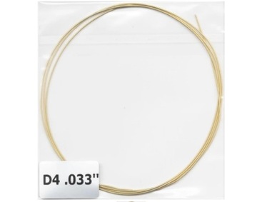 RED'S MUSIC STRUNA DO GITARY KLASYCZNEJ D4 .033 BRASS