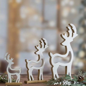 РОЖДЕСТВЕНСКАЯ ФИГУРКА ОЛЕНЯ 31 СМ РОЖДЕСТВЕНСКОЕ УКРАШЕНИЕ