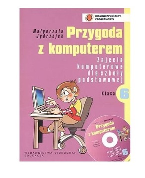 Informatyka Przygoda z komputerem 6 klasa podręcznik + CD GRATIS