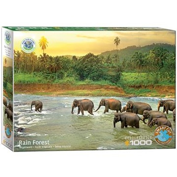 Eurographics Puzzle 1000 Słonie 6000-5540