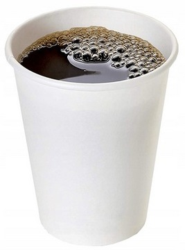 KUBKI PAPIEROWE DO KAWY/HERBATY NAPOJÓW GORĄCYCH/ZIMNYCH BIAŁE 300ML100SZT