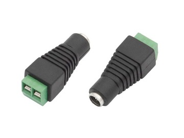 KONEKTOR DO TAŚM LED GNIAZDO DC 2,1 / 5,5 24 V