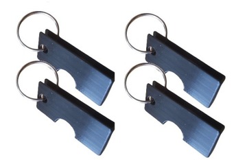 4x Etui do YubiKey 5 NFC, USB-A USB-C, yubico