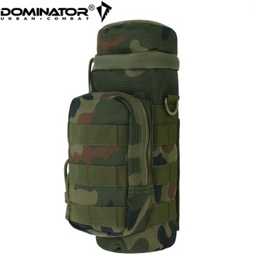 КРЫШКА ДЛЯ БУТЫЛКИ, БУТЫЛКА-ТЕРМОС, ЦИЛИНДРИЧЕСКИЙ КАРМАН, Dominator CAMO, wz.93