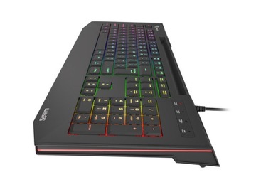 Genesis Lith 400 RGB Низкопрофильная клавиатура с подсветкой USB-концентратор