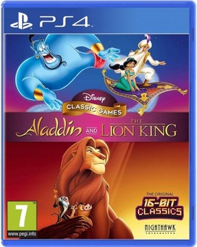 PS4 ALADDIN / LION KING / ALLADYN / KRÓL LEW