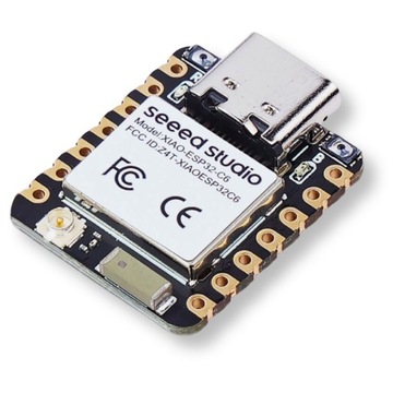 Модуль Seeed Xiao ESP32-C6 — WiFi 6 Bluetooth 5.0 Mesh Matter Zigbee Thread