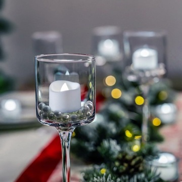 12 светодиодных вставок GRANK для подсвечников TEALIGHT