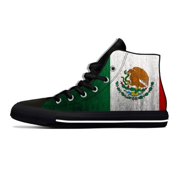 espadryle Meksyk meksykańska flaga patriotyczne fa