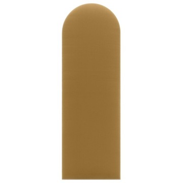 Желтая мягкая панель 20x60 см