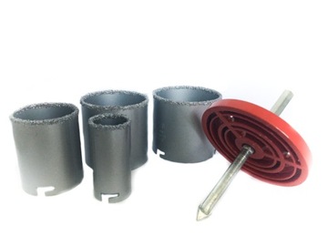 ВОЛЬФРАМОВАЯ КОРОНКА ДЛЯ СТЕКЛЯРНОЙ ПЛИТКИ 33-73ММ GEKO G40000