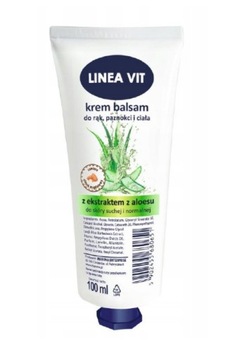 LINEA VIT Крем для рук, ногтей и тела АЛОЭ 100 мл 0651
