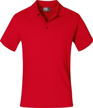 Koszulka polo męski bawełniany tshirt L czerwony