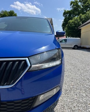 Skoda Fabia III Kombi Facelifting 1.0 TSI 95KM 2021 Skoda Fabia 1.0 TSI DSG Bogata wersja Gwarancja Salon PL FV23 Benzyna 95KM, zdjęcie 8