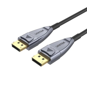 Оптический кабель Unitek DisplayPort 1.4 AOC 8K, 10 м
