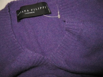 FABIANA FILIPPI sweter r IT46 100% CASHMERE (NOWY)