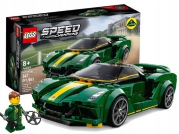 LEGO 76907 SPEED CHAMPIONS SAMOCHÓD WYŚCIGOWY LOTUS EVIJA