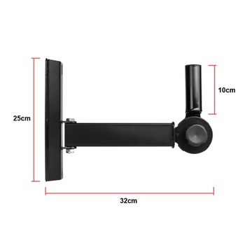 Держатель для колонны настенной 2 шт по 25 кг Vonyx